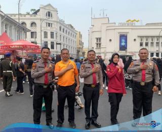Polda Sumut Gelar Bakti Sosial, Pemeriksaan Kesehatan Gratis di Lapangan Merdeka
